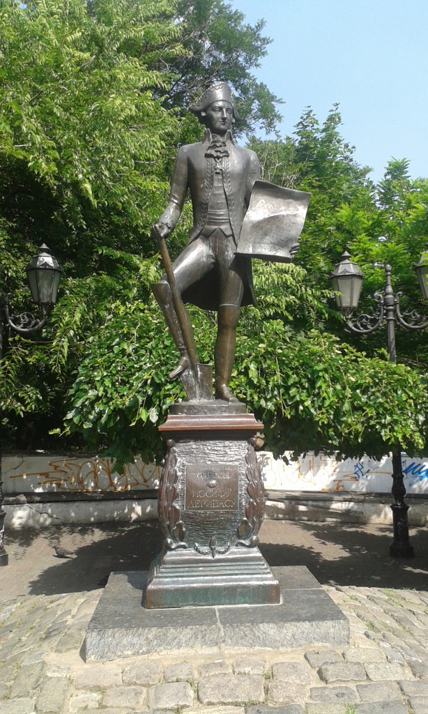 Odessa - pomnik Deribasowa