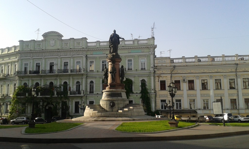 Odessa - pomnik carycy Katarzyny