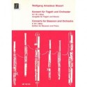 KONZERT FUR FAGOTT UND ORCHESTER KV 191 (186e). AUSGABE FUR FAGOTT UND KLAVIER Wolfgang Amadeus Mozart