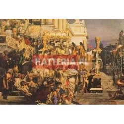 POCHODNIE NERONA Henryk Siemiradzki [pocztówka-037]
