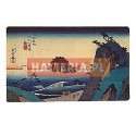 WYBRZEŻE SHICHIRIGA-HAMA W PROWINCJI SAGAMI Utagawa Hiroshige [pocztówka-078]