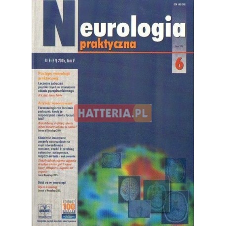 NEUROLOGIA PRAKTYCZNA. NR 6 (27) 2005. TOM 5 [antykwariat]