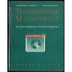 Christopher A. Bartlett, Sumantra Ghoshal TRANSNATIONAL MANAGEMENT. SECOND EDITION [antykwariat]