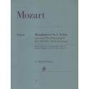 Wolfgang Amadeus Mozart HORNKONZERT NR. 1 D-DUR MIT ZWEI RONDOFASSUNGEN