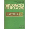 WIADOMOŚCI EKOLOGICZNE. TOM XXIX. ZESZYT 1 [antykwariat]