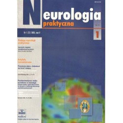 NEUROLOGIA PRAKTYCZNA. NR 1 (22) 2005. TOM 5 [antykwariat]