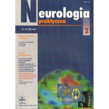 NEUROLOGIA PRAKTYCZNA. NR 2 (23) 2005. TOM 5 [antykwariat]