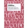 IDZIE CHMURA, PADA DESZCZ. PIEŚNI LUDOWE NA CHÓR MIESZANY A CAPELLA OP. 51 Henryk Mikołaj Górecki