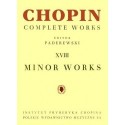 Fryderyk Chopin: DROBNE UTWORY NA FORTEPIAN [CW XVIII]
