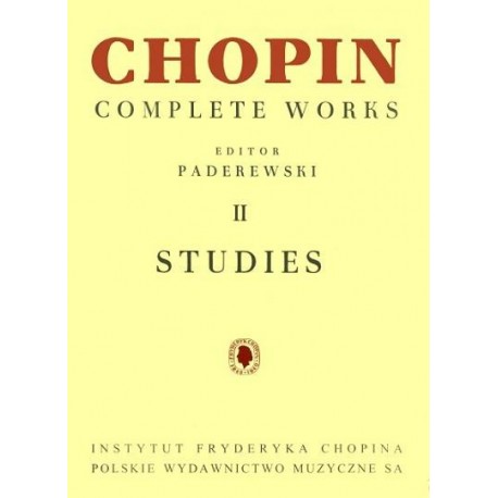 Fryderyk Chopin: ETIUDY NA FORTEPIAN [CW II]