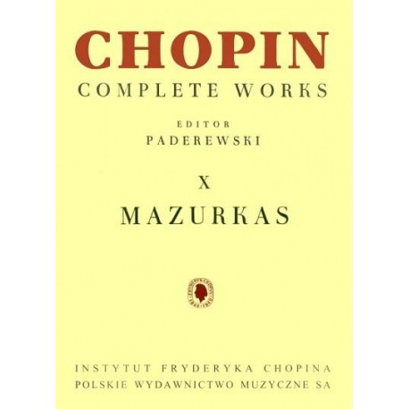 Fryderyk Chopin: MAZURKI NA FORTEPIAN