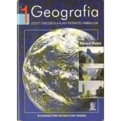 Edward Dudek GEOGRAFIA. ZESZYT ĆWICZEŃ DLA KL. 1 GIMNAZJUM [antykwariat]