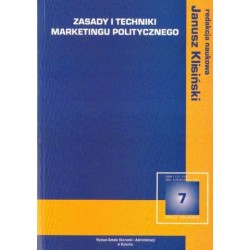 Janusz Klisiński (red.) ZASADY I TECHNIKI MARKETINGU POLITYCZNEGO