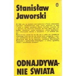 Stanisław Jaworski ODNAJDYWANIE ŚWIATA [antykwariat]