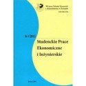STUDENCKIE PRACE EKONOMICZNE I INŻYNIERSKIE NR 1 (2011)