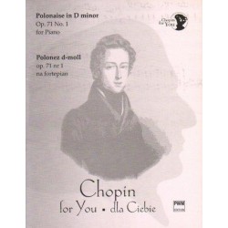 POLONEZ D-MOLL OP. 71 NR 1. WYCIĄG FORTEPIANOWY Fryderyk Chopin