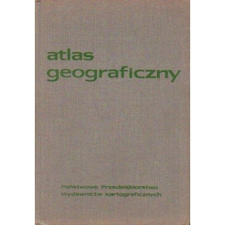 ATLAS GEOGRAFICZNY [antykwariat]