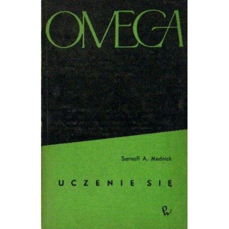 Sarnoff A. Mednick UCZENIE SIĘ [antykwariat]