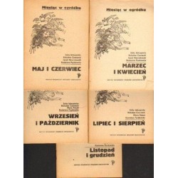 MIESIĄC W OGRÓDKU (zestaw zeszytów bez numeru "styczeń-luty")