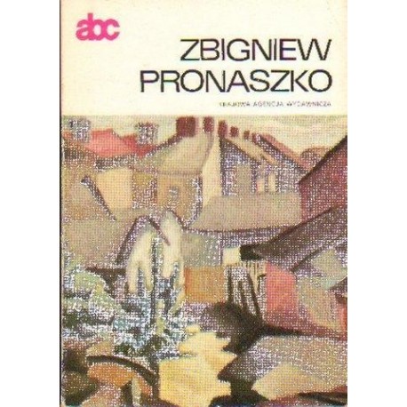 Teresa Sowińska ZBIGNIEW PRONASZKO [antykwariat]
