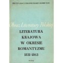 LITERATURA KRAJOWA W OKRESIE ROMANTYZMU 1831-1863. TOM 2 [antykwariat]