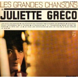 Juliette Gréco LES GRANDES CHANSONS DE JULIETTE GRECO [płyta winylowa używana]
