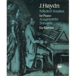 Joseph Haydn SELECTED SONATAS FOR PIANO [used book]
