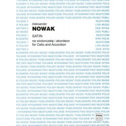 SATIN NA WIOLONCZELĘ I AKORDEON Aleksander Nowak