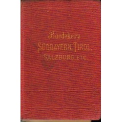 Südbayern, Tirol, Salzburg - Karl Baedeker | Przewodnik Antykwaryczny