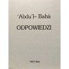 Abdu’l-Baha ODPOWIEDZI
