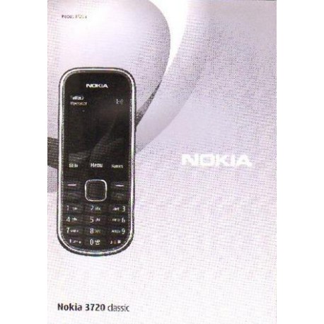 INSTRUKCJA OBSŁUGI NOKIA 3720 CLASSIC INSTRUKCJA OBSŁUGI NOKIA 3720 CLASSIC