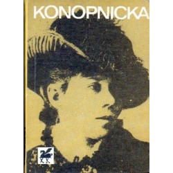 Klasyczny portret Marii Konopnickiej – okładka zbioru poezji.