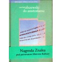 Michał Olszewski DO AMSTERDAMU [antykwariat]