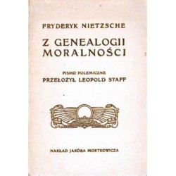Fryderyk Nietzsche Z GENEALOGII MORALNOŚCI [antykwariat]