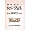 Z GENEALOGII MORALNOŚCI Fryderyk Nietzsche