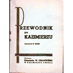 PRZEWODNIK PO KAZIMIERZU [antykwariat]