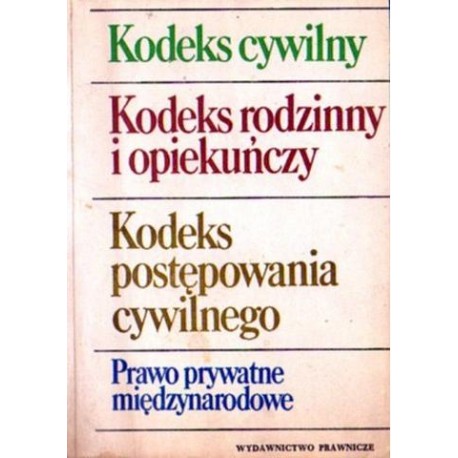 KODEKS CYWILNY [antykwariat]