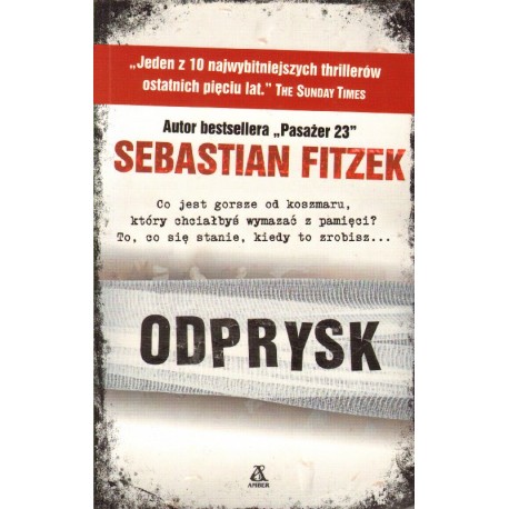 Sebastian Fitzek ODPRYSK [antykwariat]