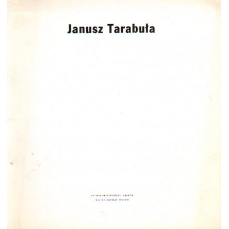 Janusz Tarabuła MALARSTWO [antykwariat]
