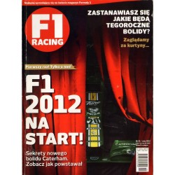 F1 RACING ROCZNIK 2012 (12 NUMERÓW) [antykwariat]