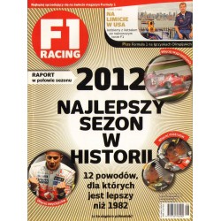 F1 RACING ROCZNIK 2012 (12 NUMERÓW) [antykwariat]