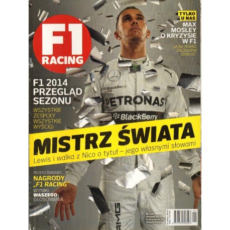 F1 RACING ROCZNIK 2015 Nr 126 – Przegląd sezonu 2014 F1 RACING ROCZNIK 2015 Nr 126 – Przegląd sezonu 2014