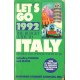 LET'S GO: THE BUDGET GUIDE TO ITALY 1992 (ed. Jassica Goldberg) [used book]