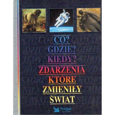 CO? GDZIE? KIEDY? ZDARZENIE KTÓRE ZMIENIŁY ŚWIAT CO? GDZIE? KIEDY? ZDARZENIE KTÓRE ZMIENIŁY ŚWIAT