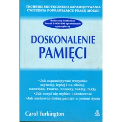 DOSKONALENIE PAMIĘCI Carol Turkington [antykwariat]