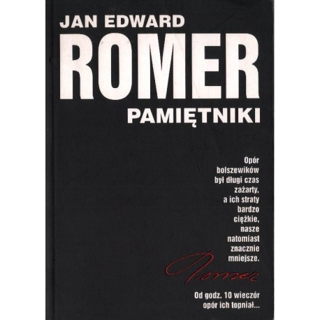 PAMIĘTNIKI JAN EDWARD ROMER [antykwariat]