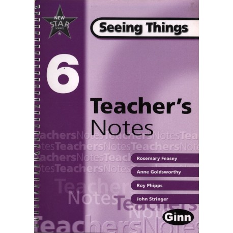 NEW STAR SCIENCE 6: SEEING THINGS TEACHER'S NOTES [antykwariat]