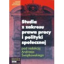 STUDIA Z ZAKRESU PRAWA PRACY I POLITYKI SPOŁECZNEJ. ROCZNIK 2008 [used book]