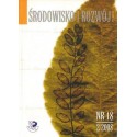 ŚRODOWISKO I ROZWÓJ NR 18 (2-2008)