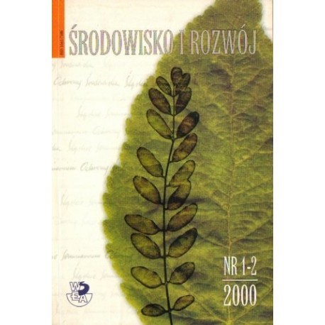 ŚRODOWISKO I ROZWÓJ NR 1-2/2000 [used book]